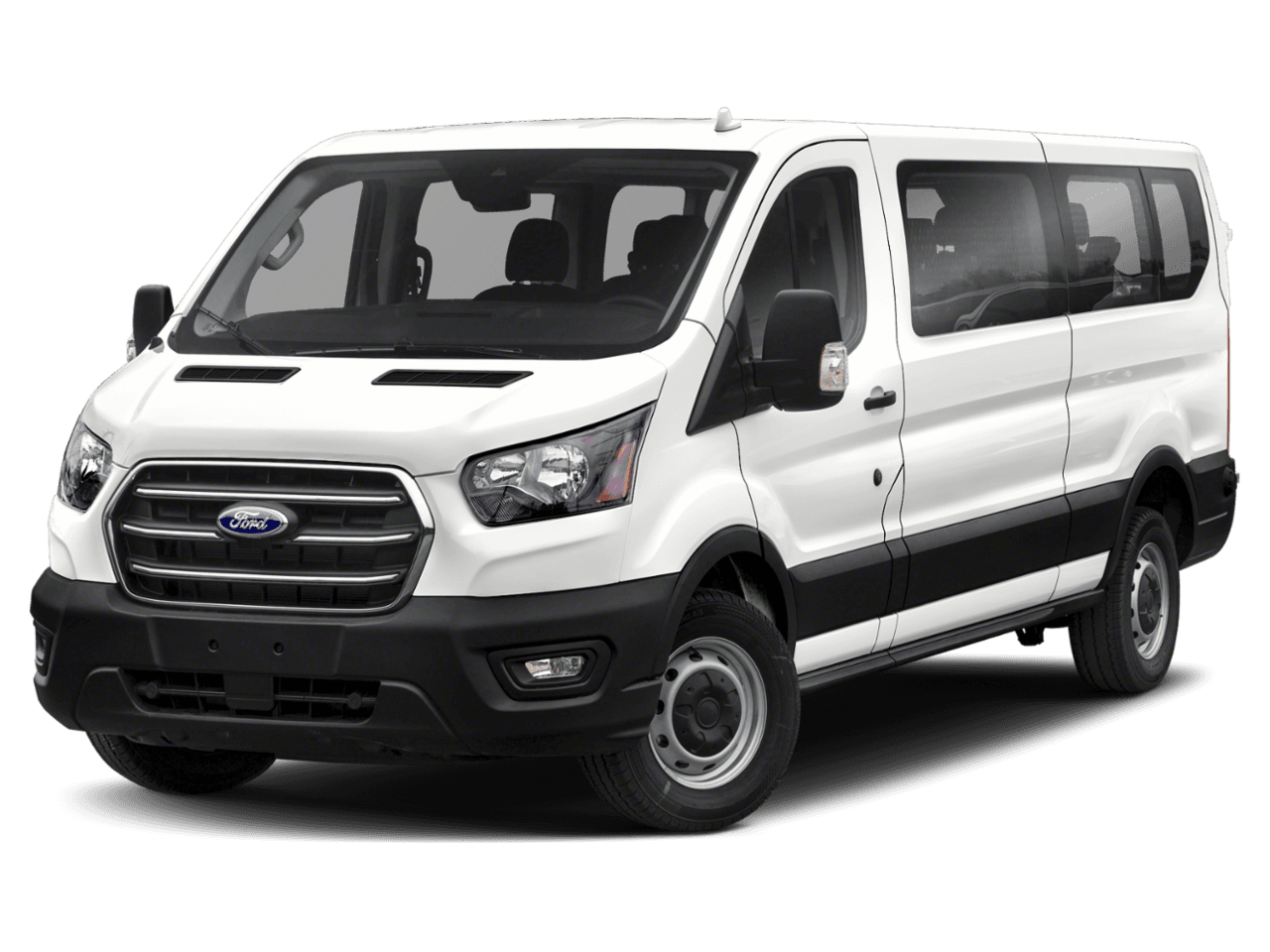 2021 Ford Transit Passenger Wagon XL - Front 3/4, facing to the left