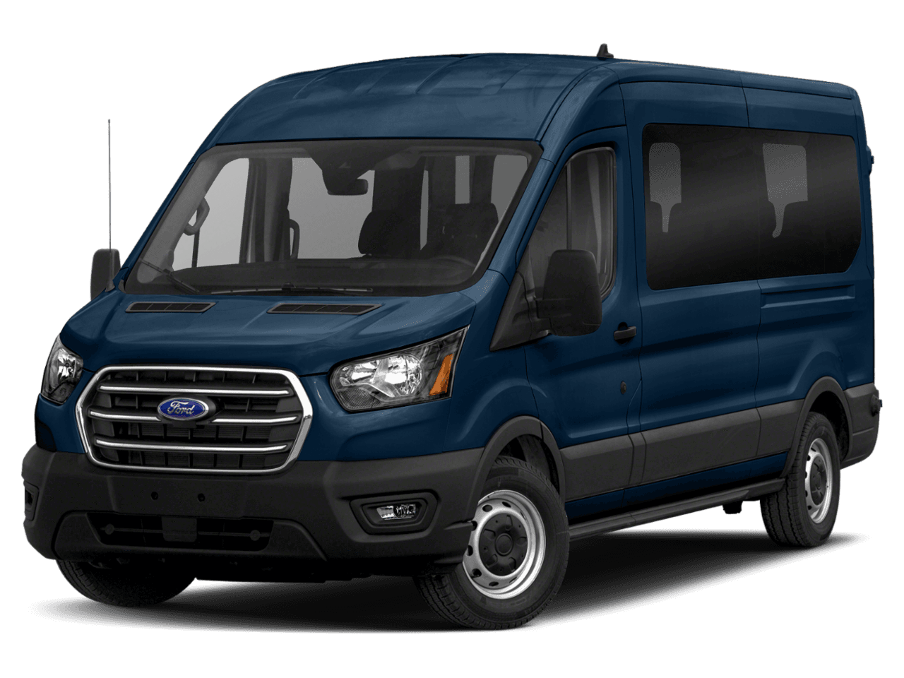 2021 Ford Transit Passenger Wagon XL - Front 3/4, facing to the left