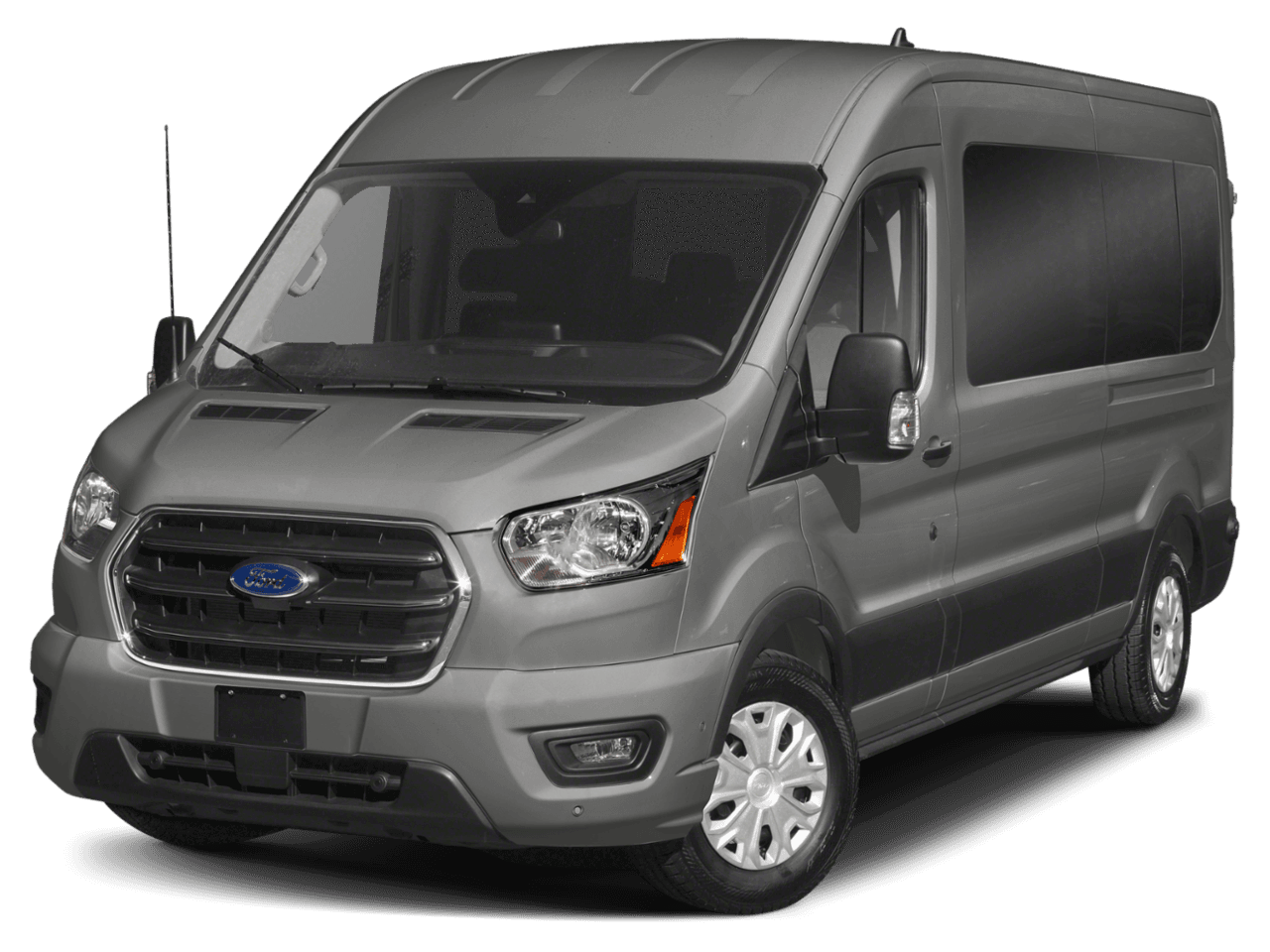 2021 Ford Transit Passenger Wagon XLT - Front 3/4, facing to the left