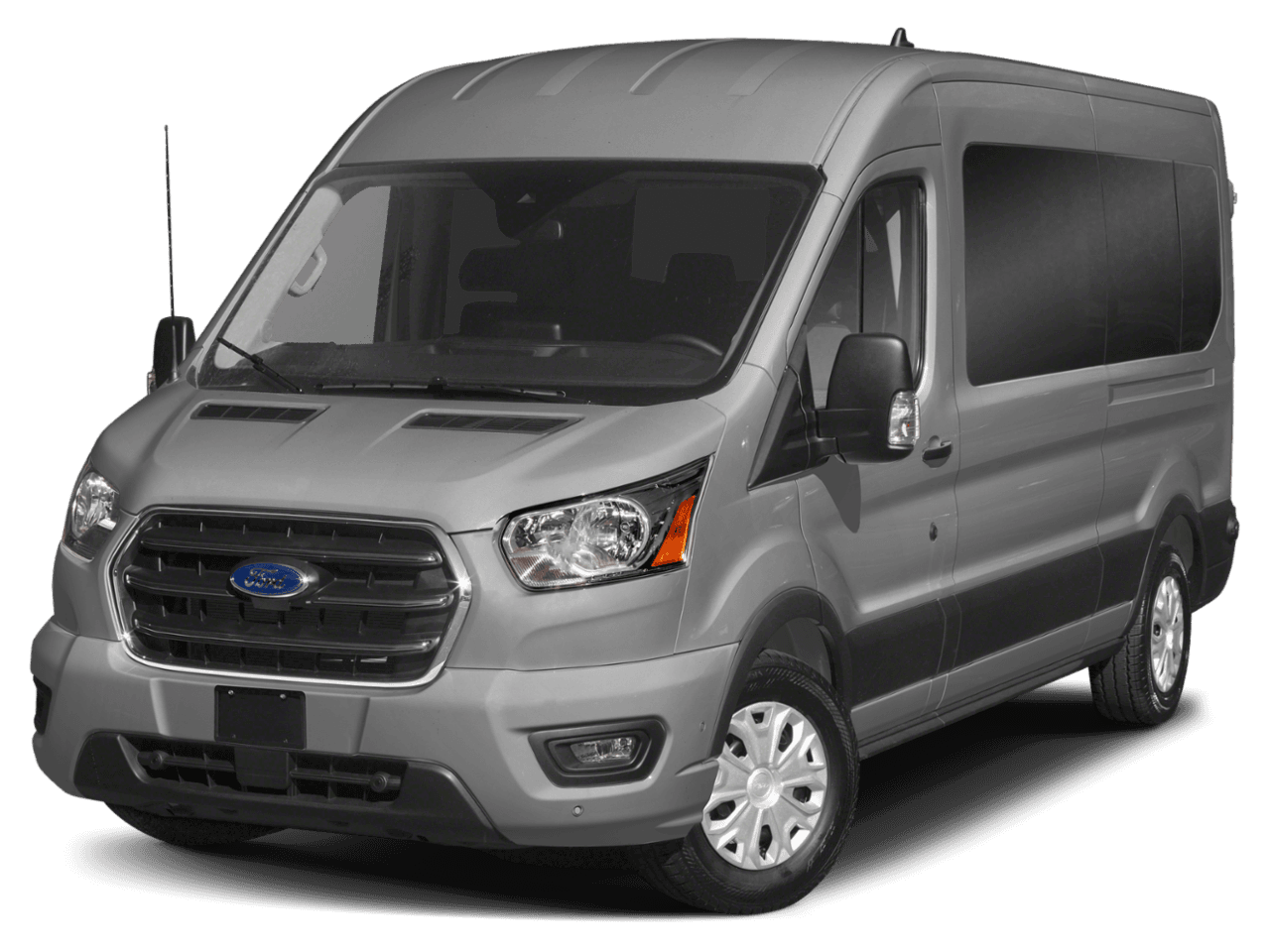 2021 Ford Transit Passenger Wagon XLT - Front 3/4, facing to the left