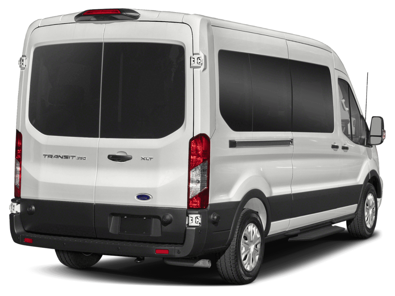 2021 Ford Transit Passenger Wagon XLT - Rear 3/4, facing to the right
