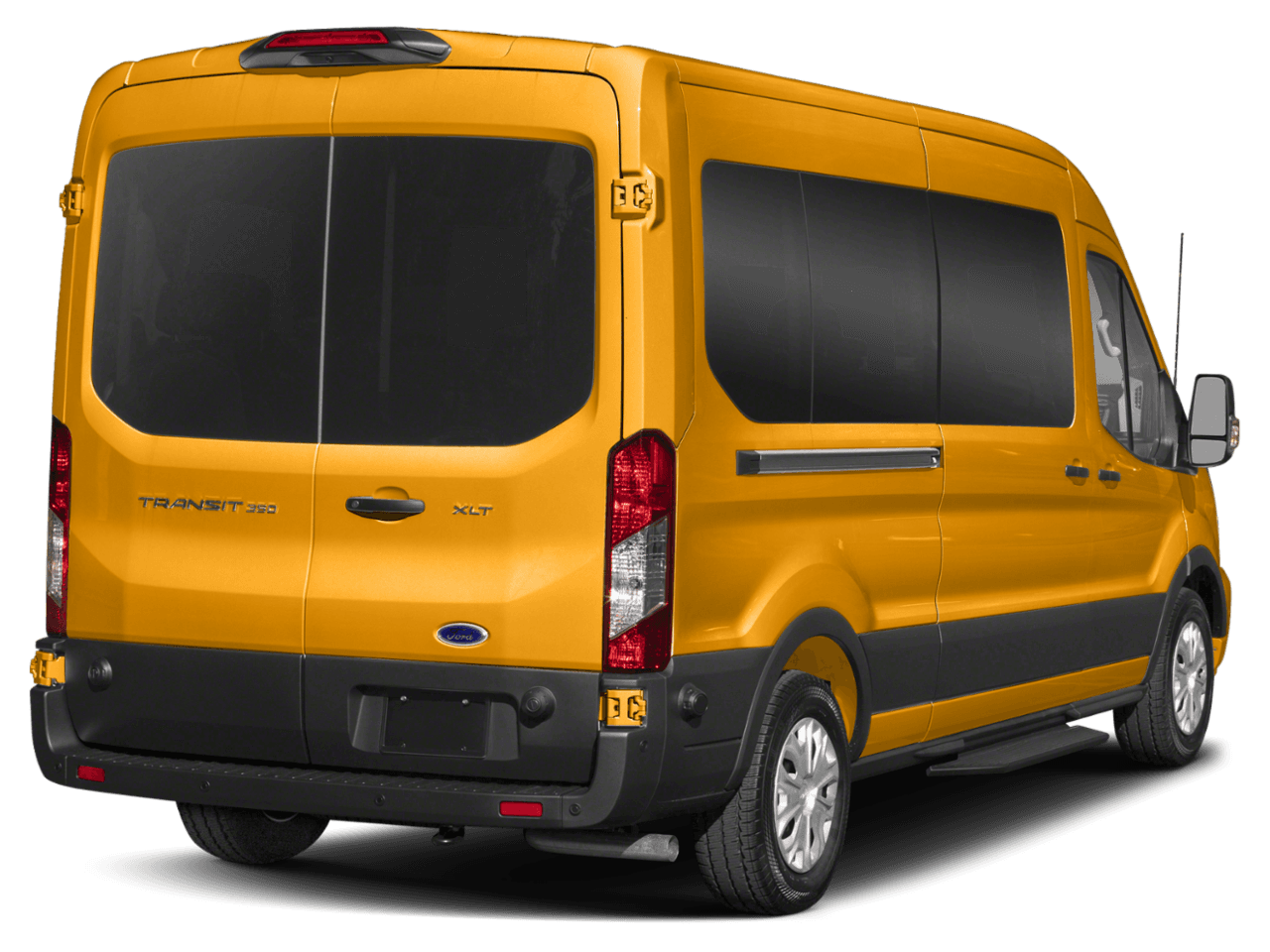 2021 Ford Transit Passenger Wagon XLT - Rear 3/4, facing to the right