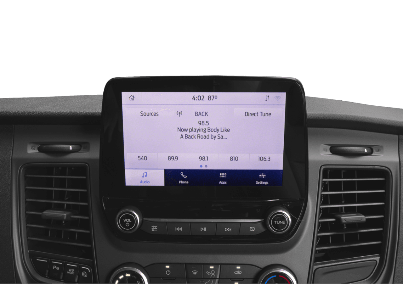 2021 Ford Transit Passenger Wagon XLT - Interior Stereo System