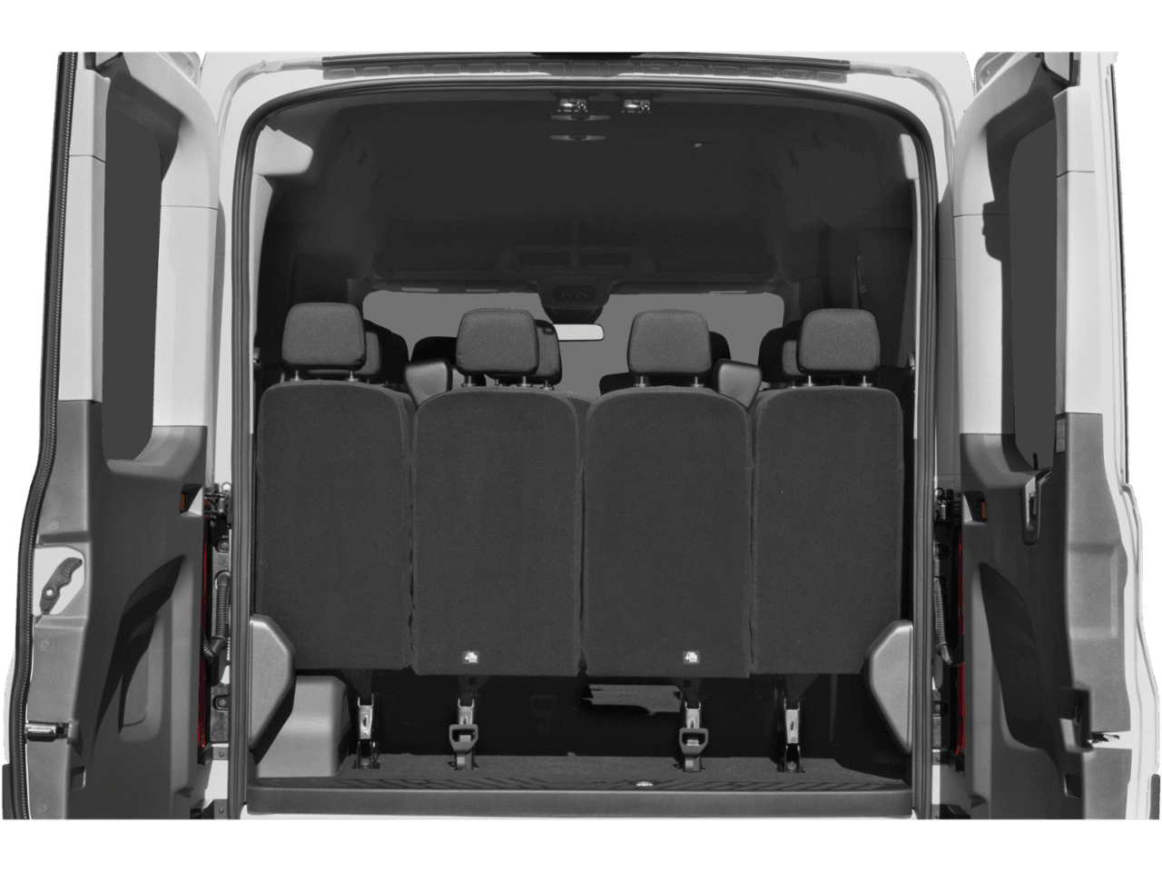 2021 Ford Transit Passenger Wagon XLT - Interior Trunk with Hatch Open Feature