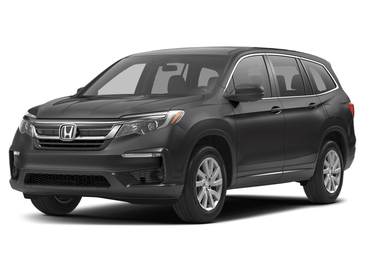 2021 Honda Pilot LX - Front 3/4, facing to the left