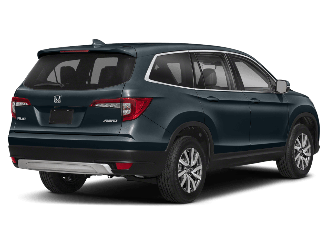 2021 Honda Pilot EX-L - Rear 3/4, facing to the right