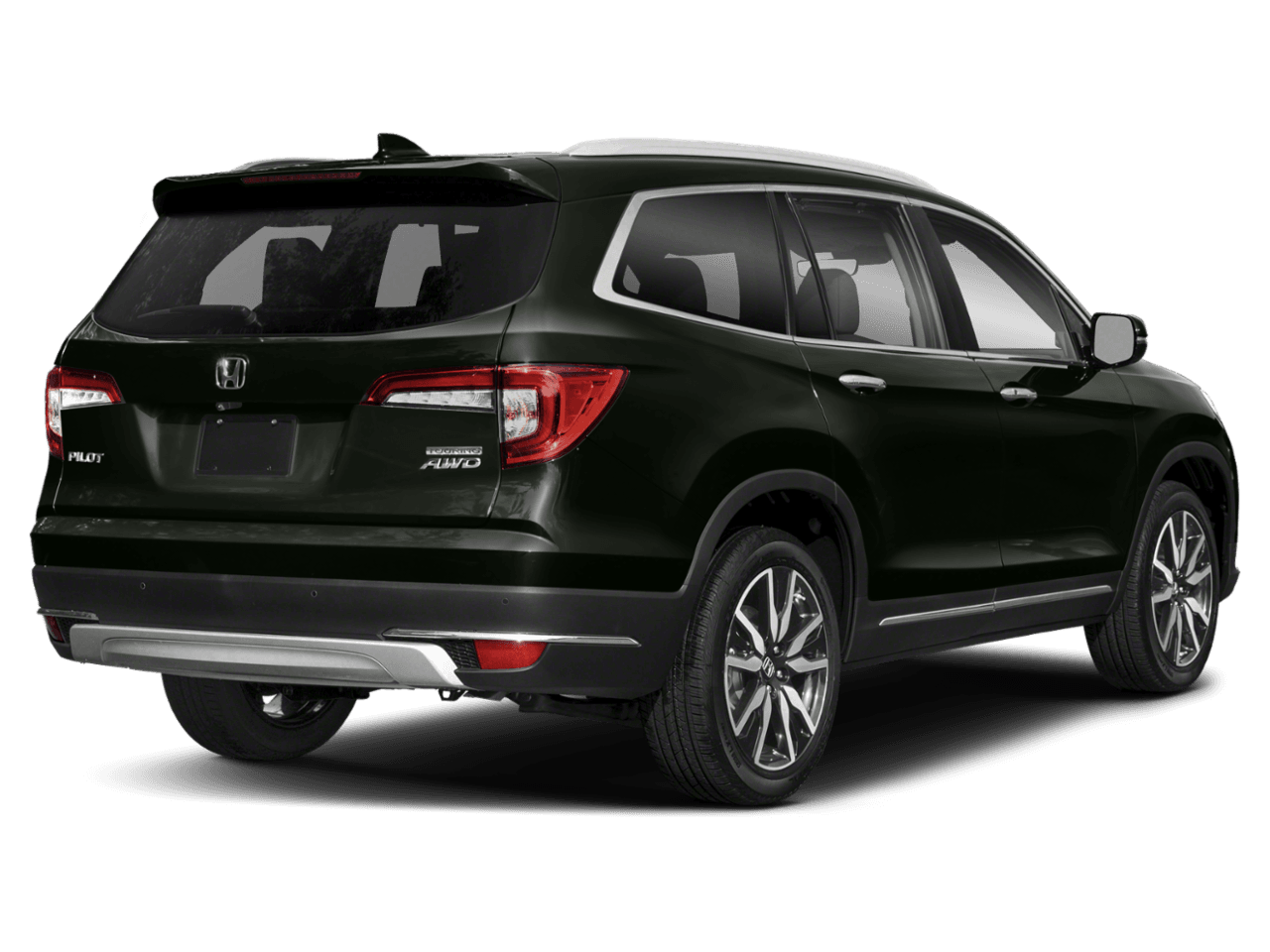 2021 Honda Pilot Touring 7-Passenger - Rear 3/4, facing to the right