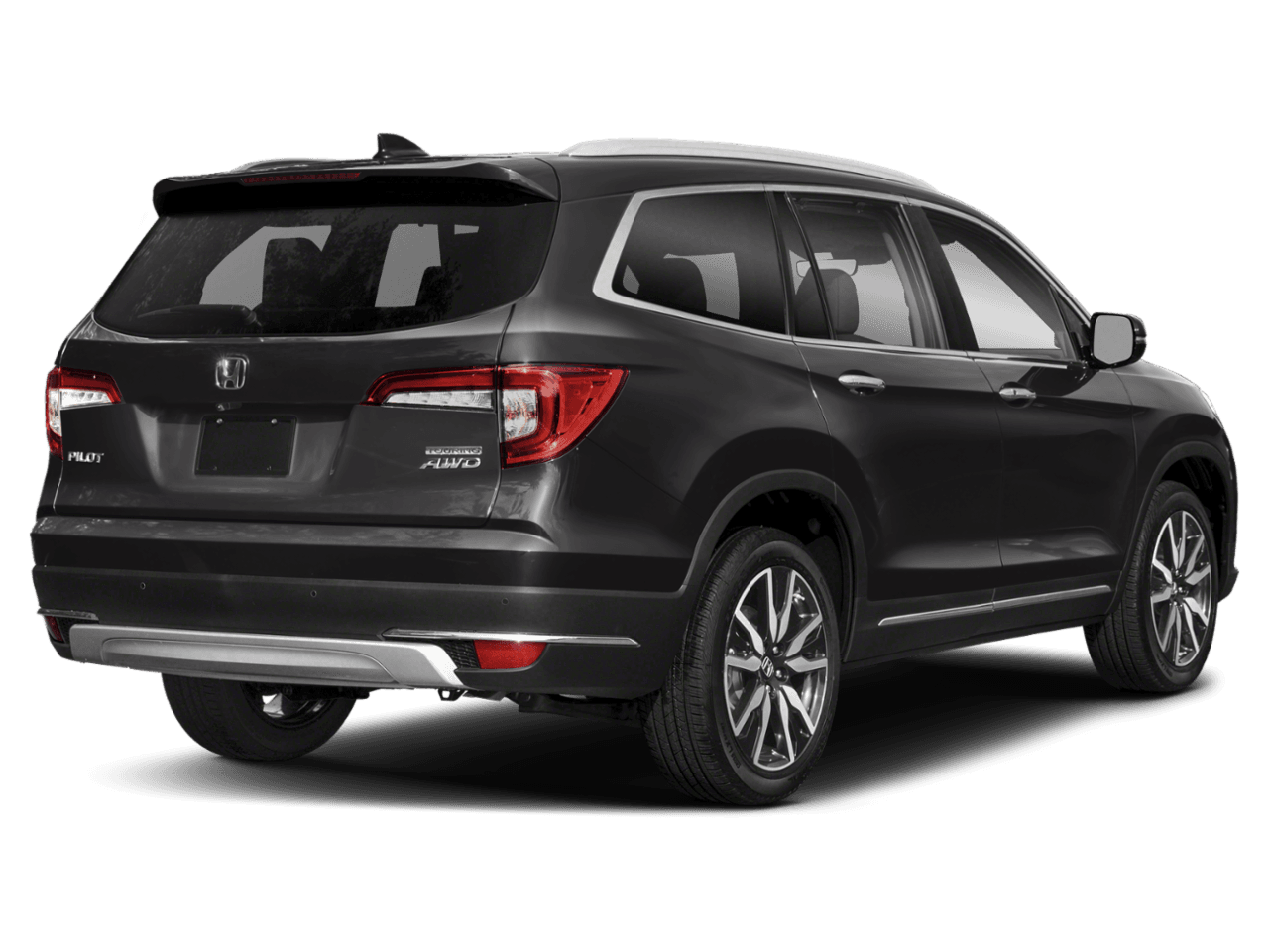 2021 Honda Pilot Touring 7-Passenger - Rear 3/4, facing to the right