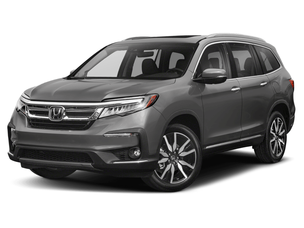 2021 Honda Pilot Elite - Front 3/4, facing to the left