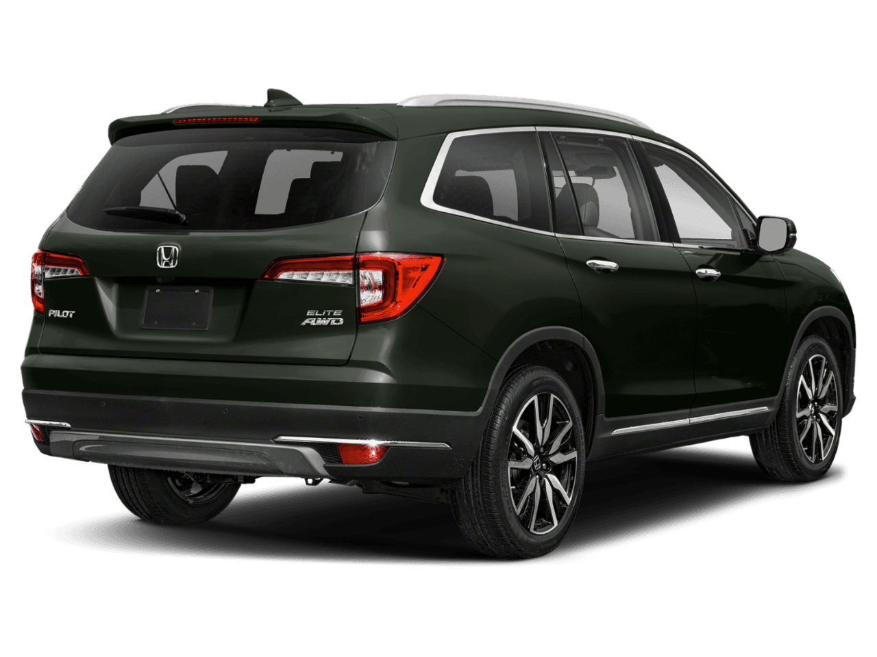 2021 Honda Pilot Elite - Rear 3/4, facing to the right