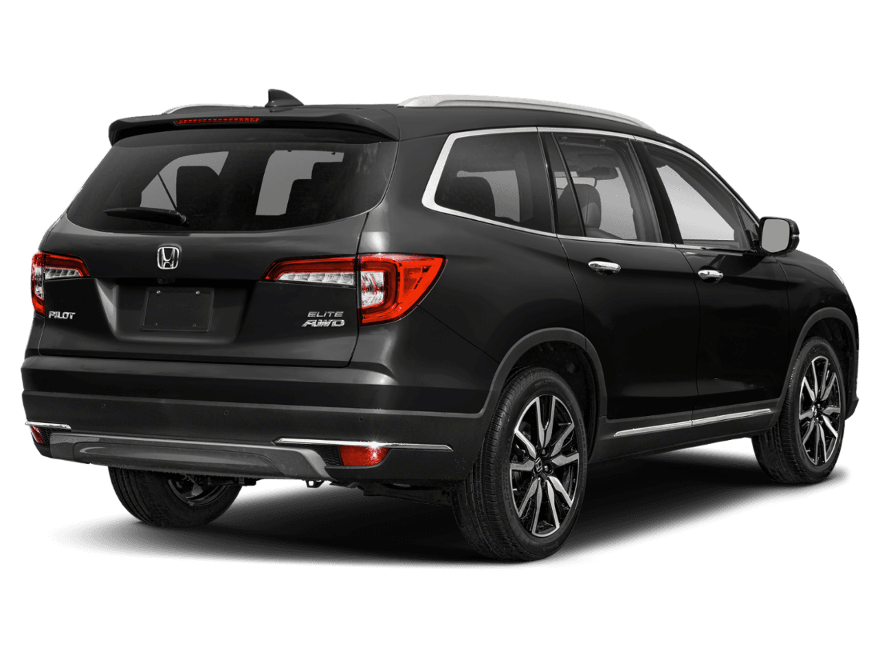 2021 Honda Pilot Elite - Rear 3/4, facing to the right