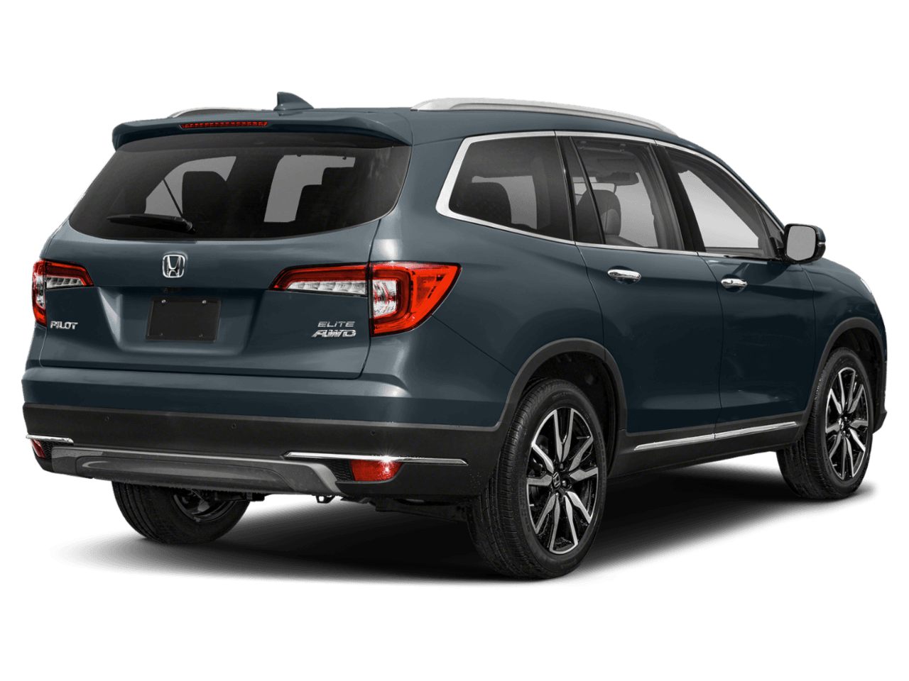 2021 Honda Pilot Elite - Rear 3/4, facing to the right