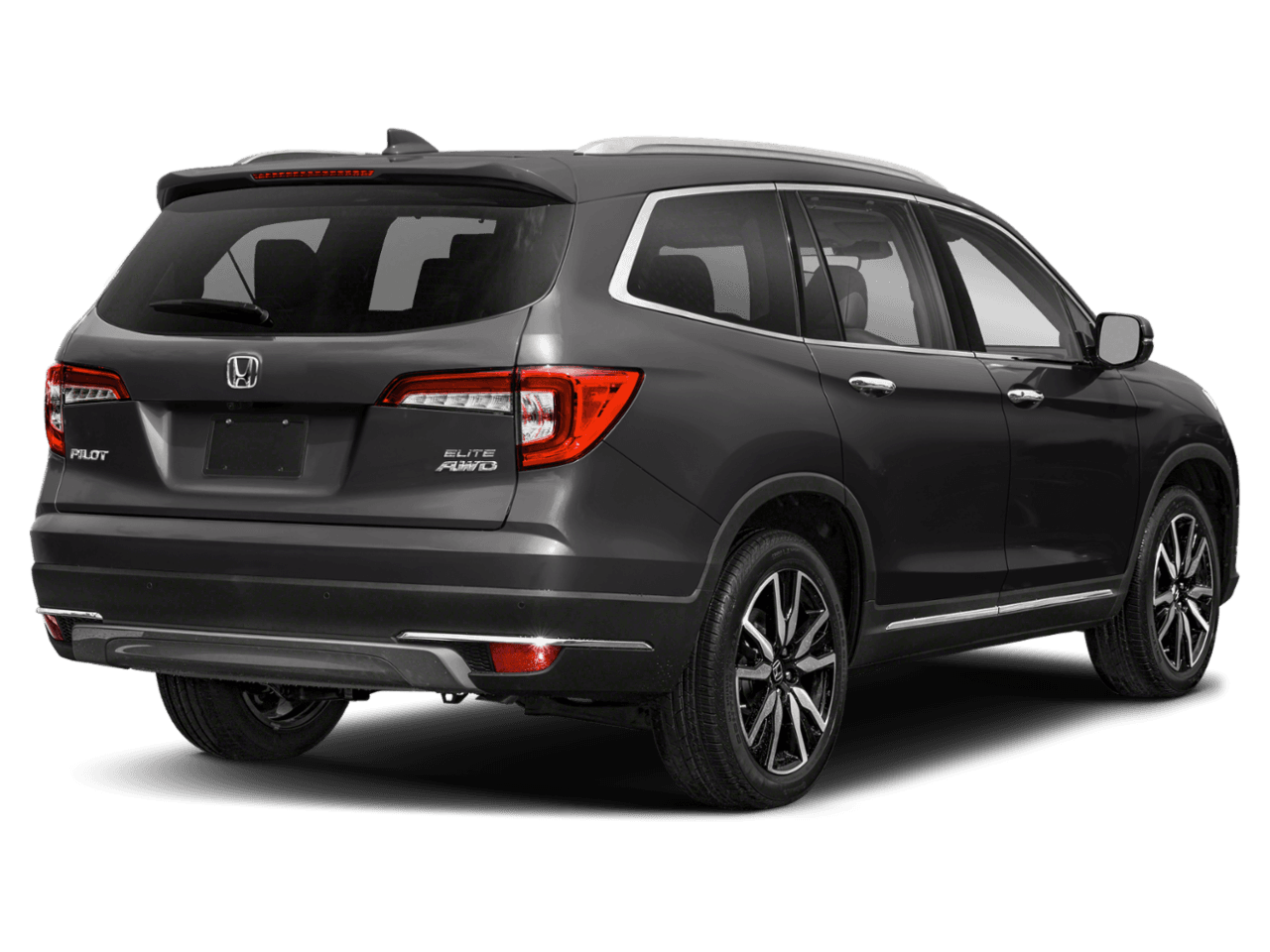2021 Honda Pilot Elite - Rear 3/4, facing to the right
