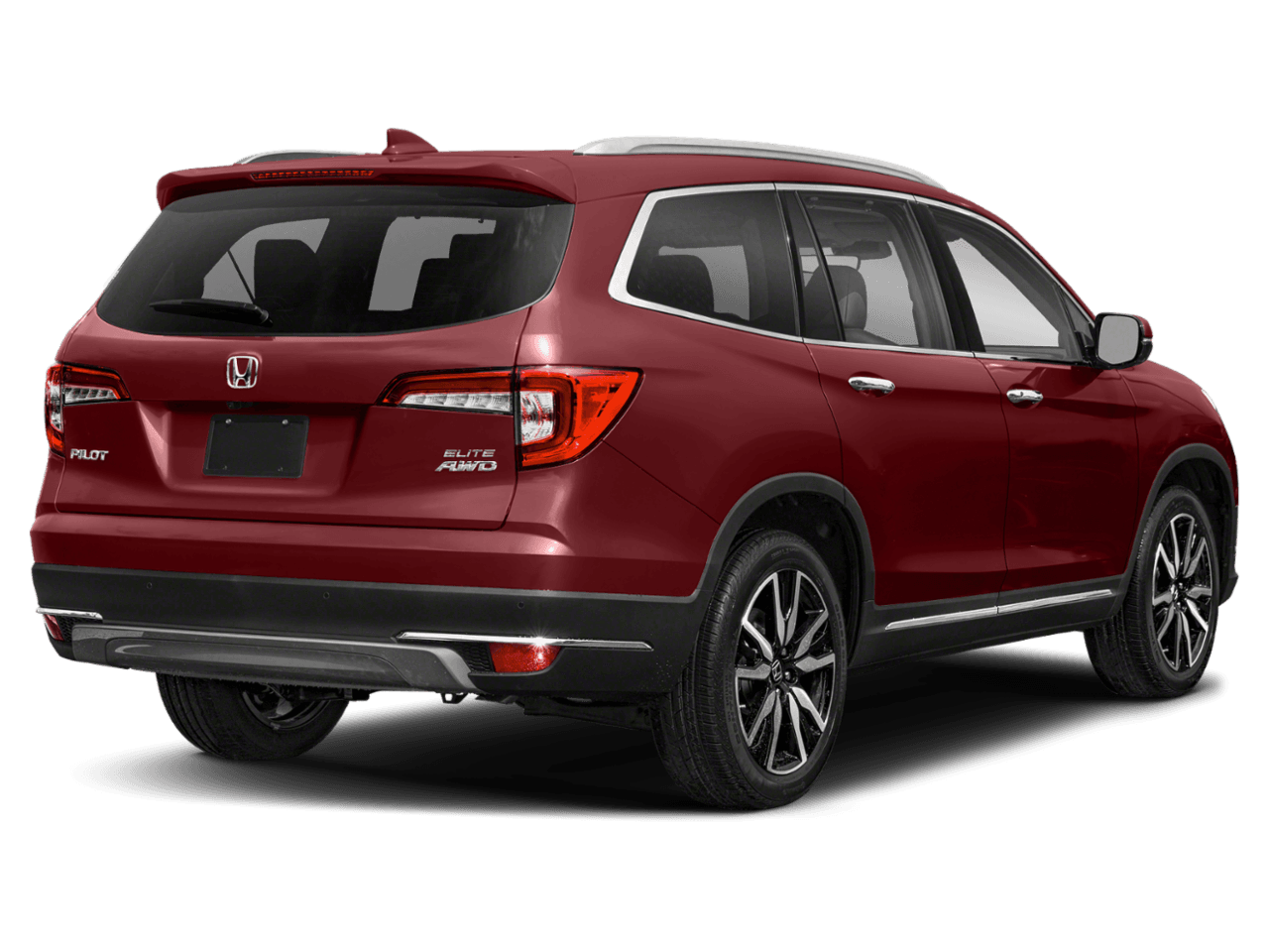 2021 Honda Pilot Elite - Rear 3/4, facing to the right