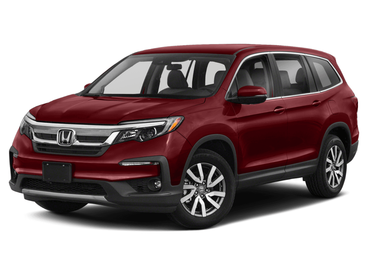 2021 Honda Pilot EX - Front 3/4, facing to the left
