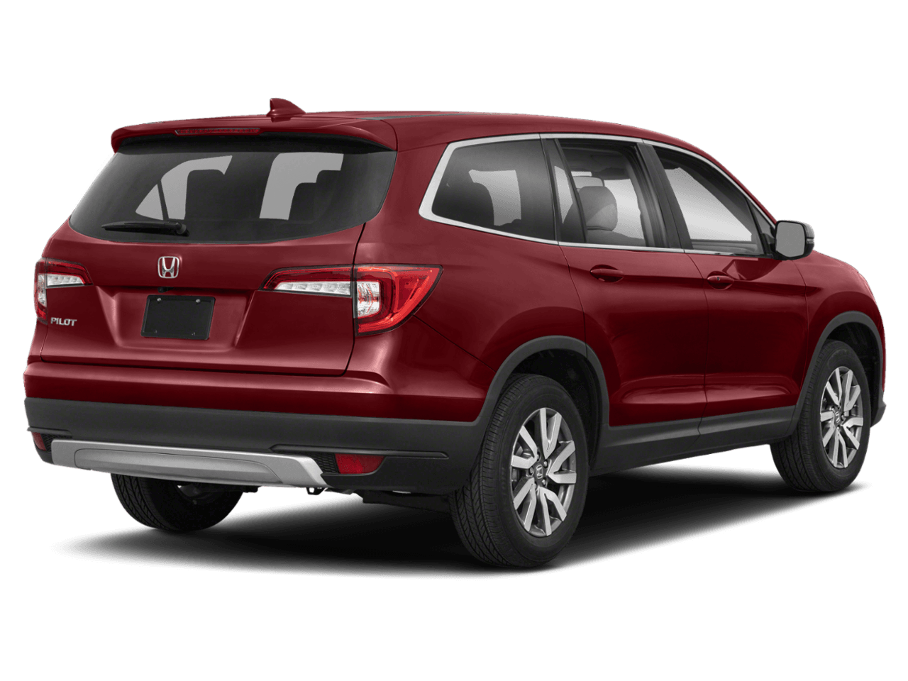 2021 Honda Pilot EX - Rear 3/4, facing to the right