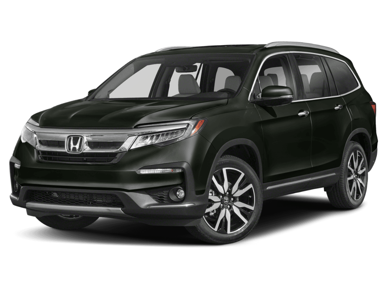 2021 Honda Pilot Touring 8-Passenger - Front 3/4, facing to the left