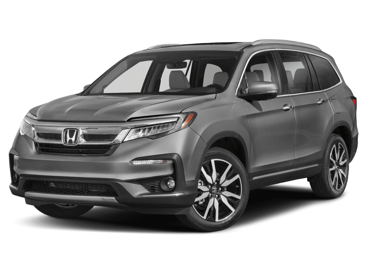 2021 Honda Pilot Touring 8-Passenger - Front 3/4, facing to the left