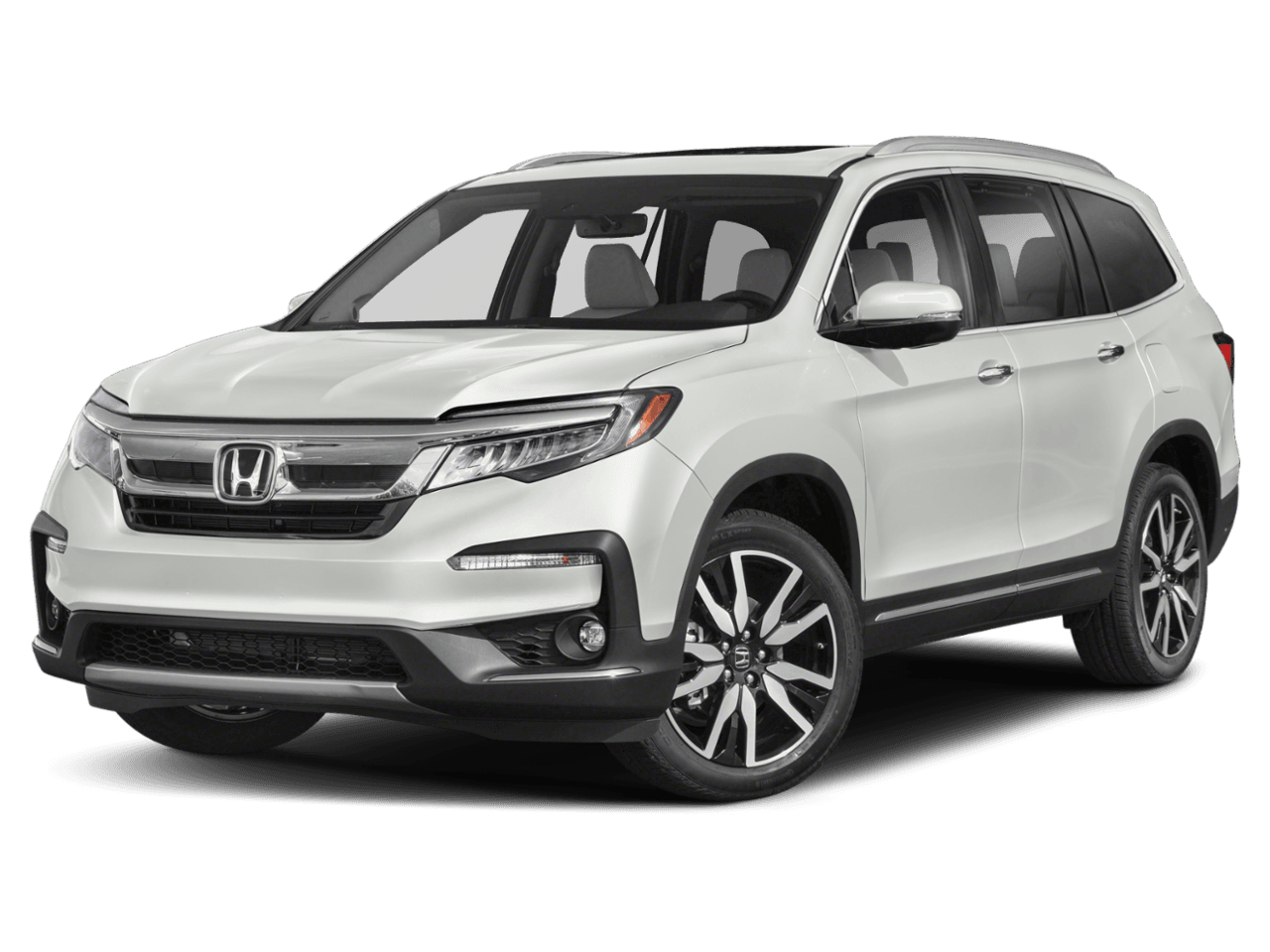 2021 Honda Pilot Touring 8-Passenger - Front 3/4, facing to the left