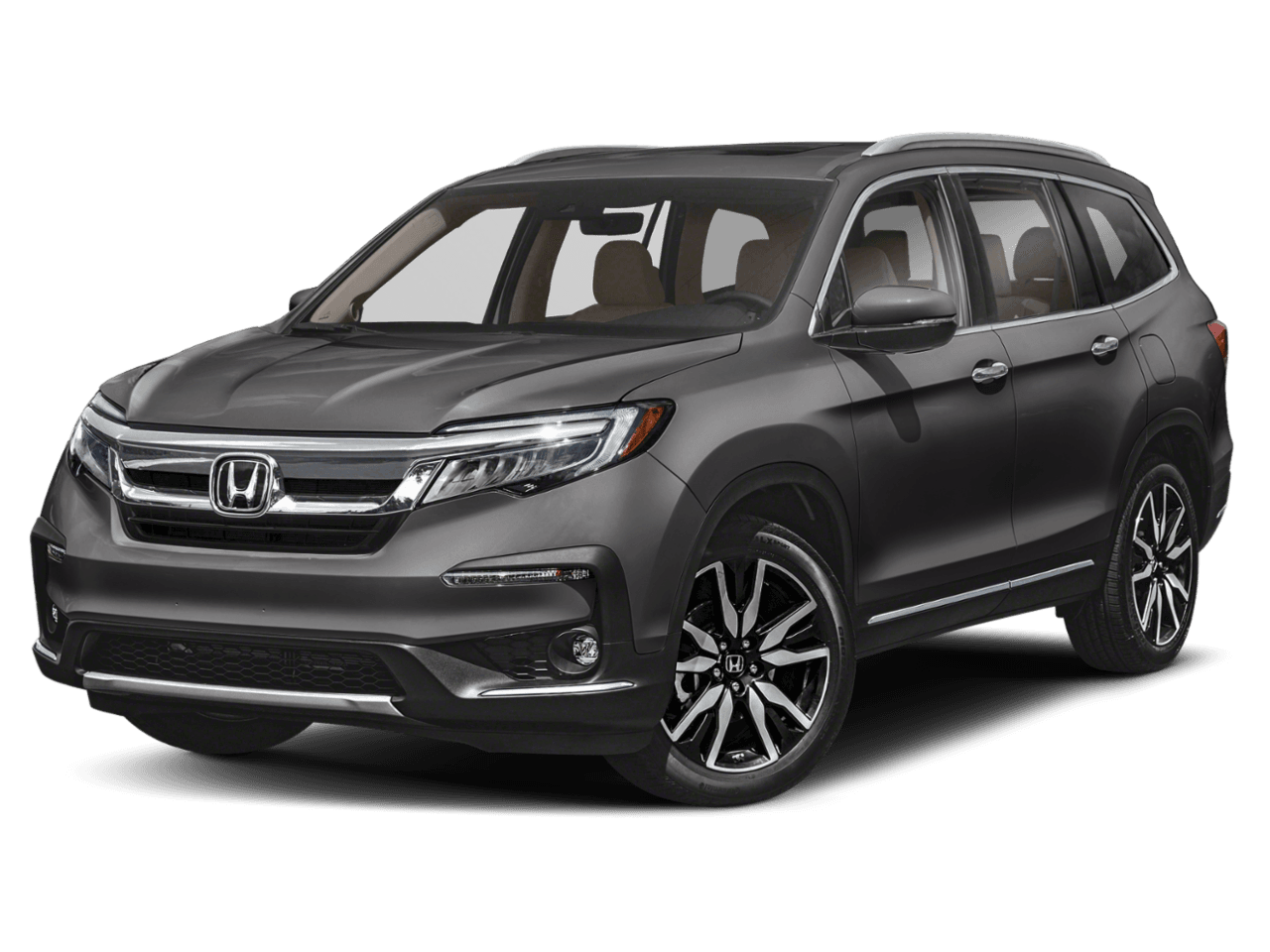 2021 Honda Pilot Touring 7-Passenger - Front 3/4, facing to the left