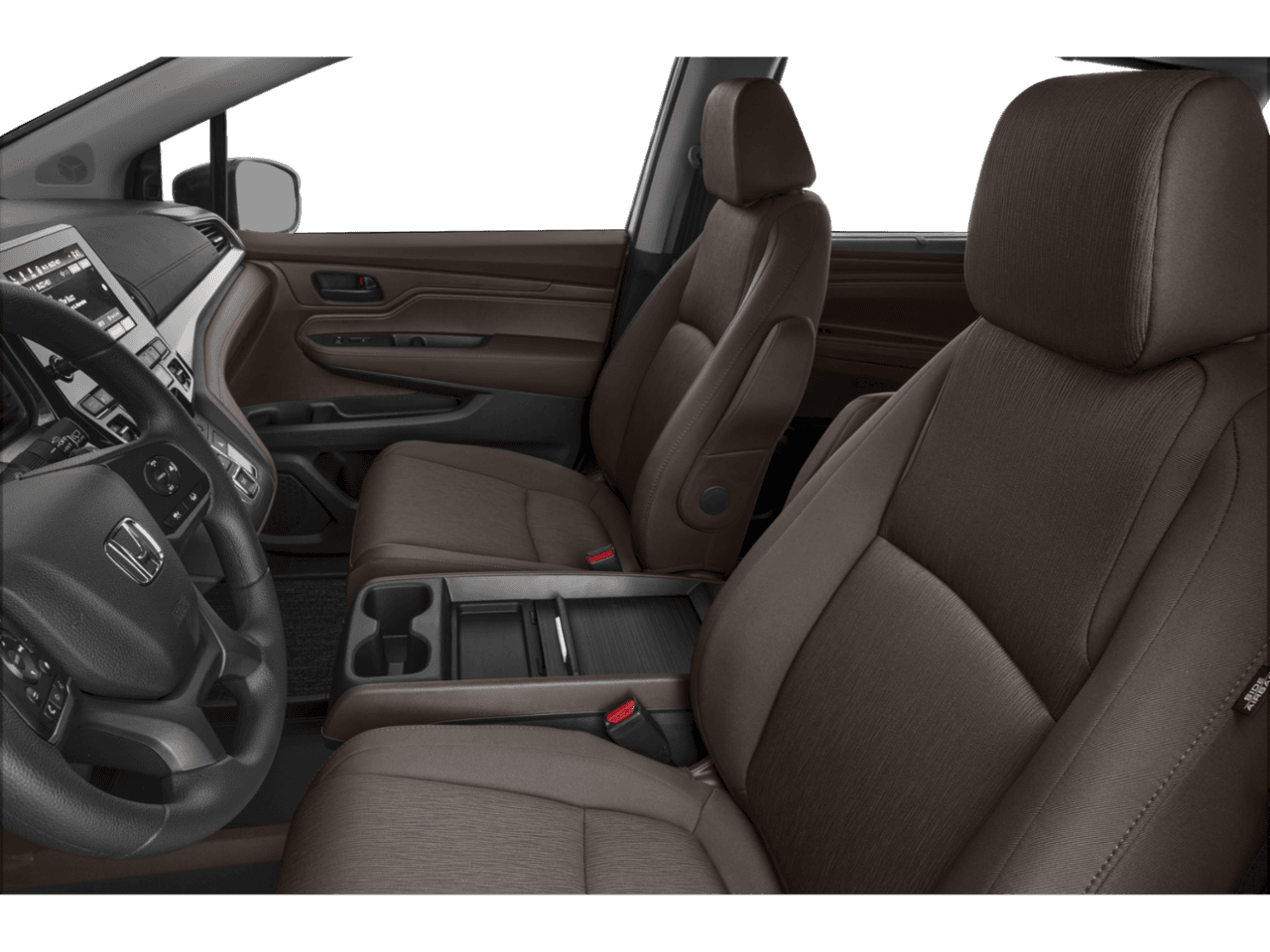2021 Honda Odyssey EX - Interior Driver's Side with Door Open, Front Seat Feature