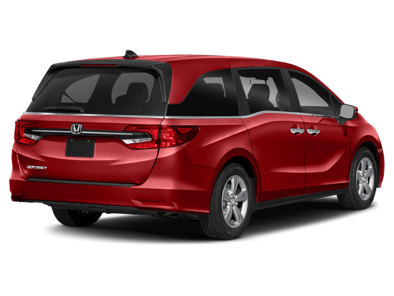 2021 Honda Odyssey EX - Rear 3/4, facing to the right