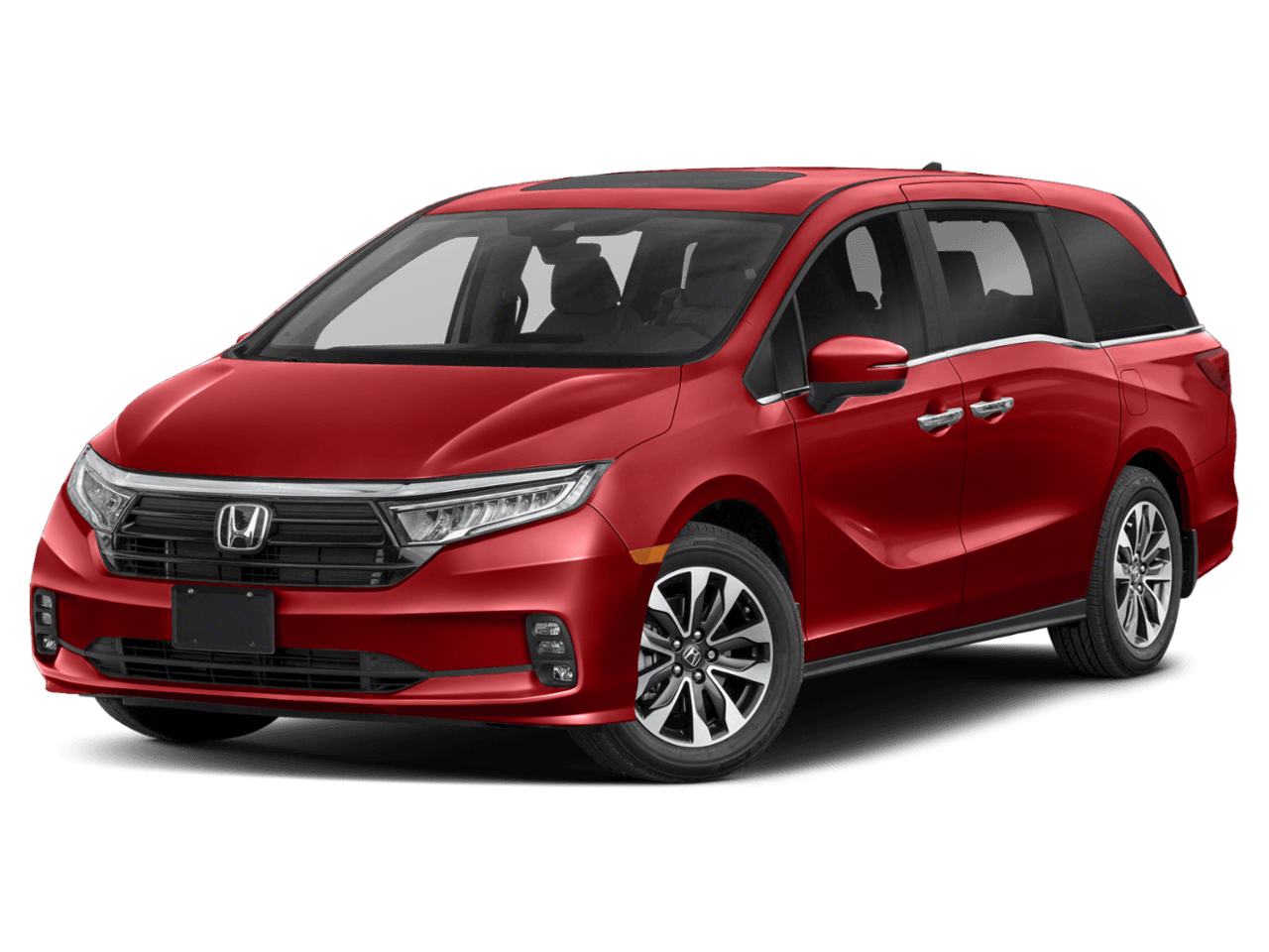 2021 Honda Odyssey EX-L - Front 3/4, facing to the left