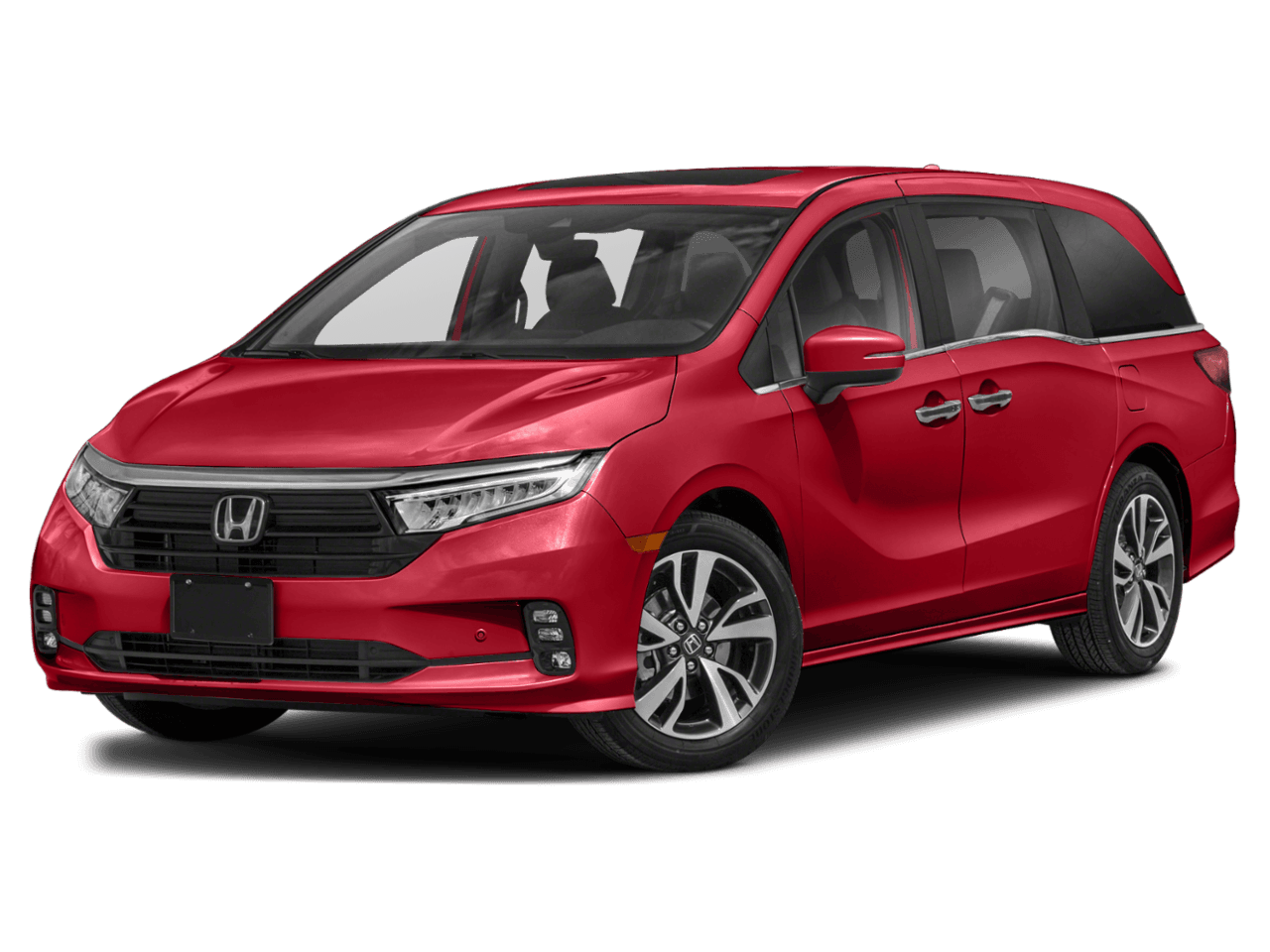 2021 Honda Odyssey Touring - Front 3/4, facing to the left