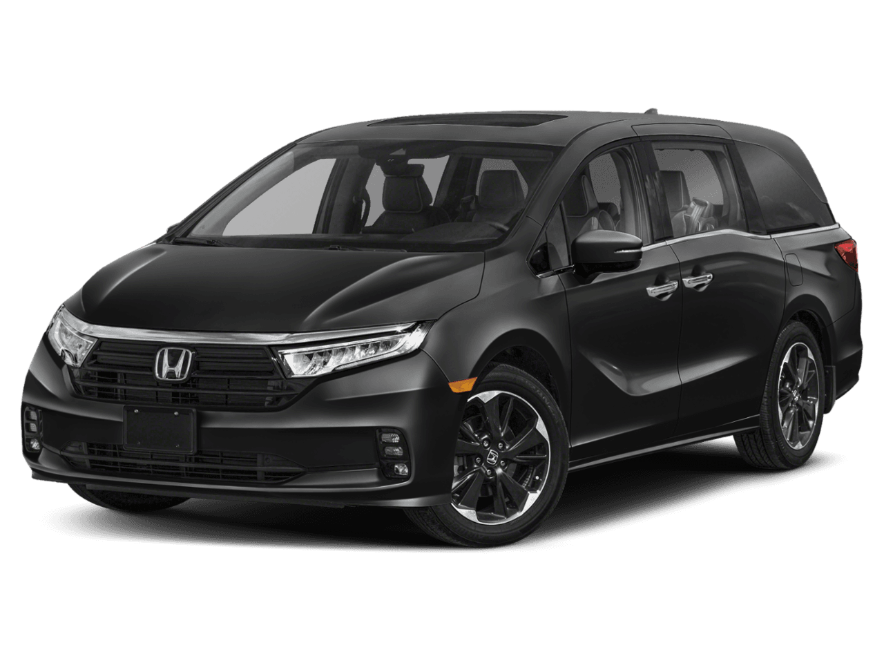 2021 Honda Odyssey Elite - Front 3/4, facing to the left