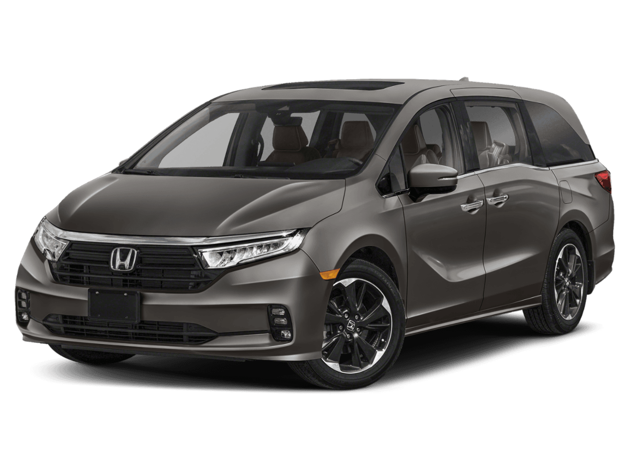 2021 Honda Odyssey Elite - Front 3/4, facing to the left