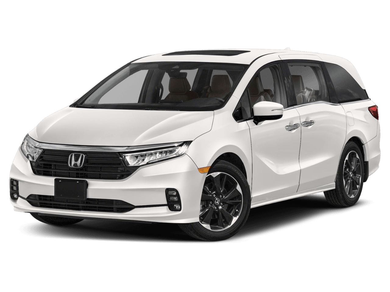 2021 Honda Odyssey Elite - Front 3/4, facing to the left