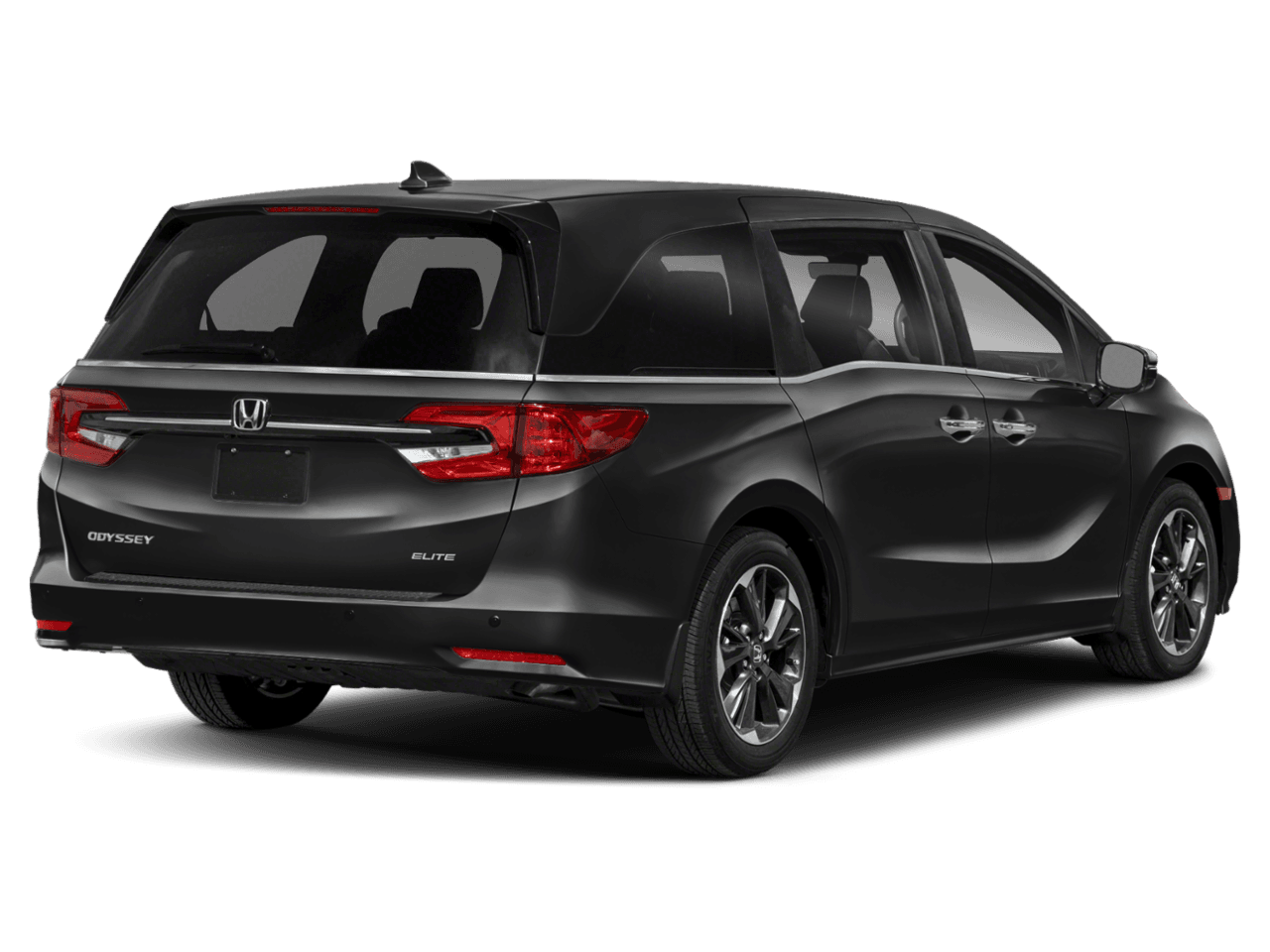 2021 Honda Odyssey Elite - Rear 3/4, facing to the right