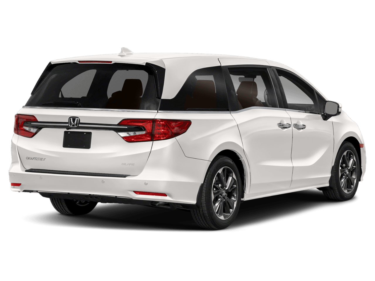 2021 Honda Odyssey Elite - Rear 3/4, facing to the right