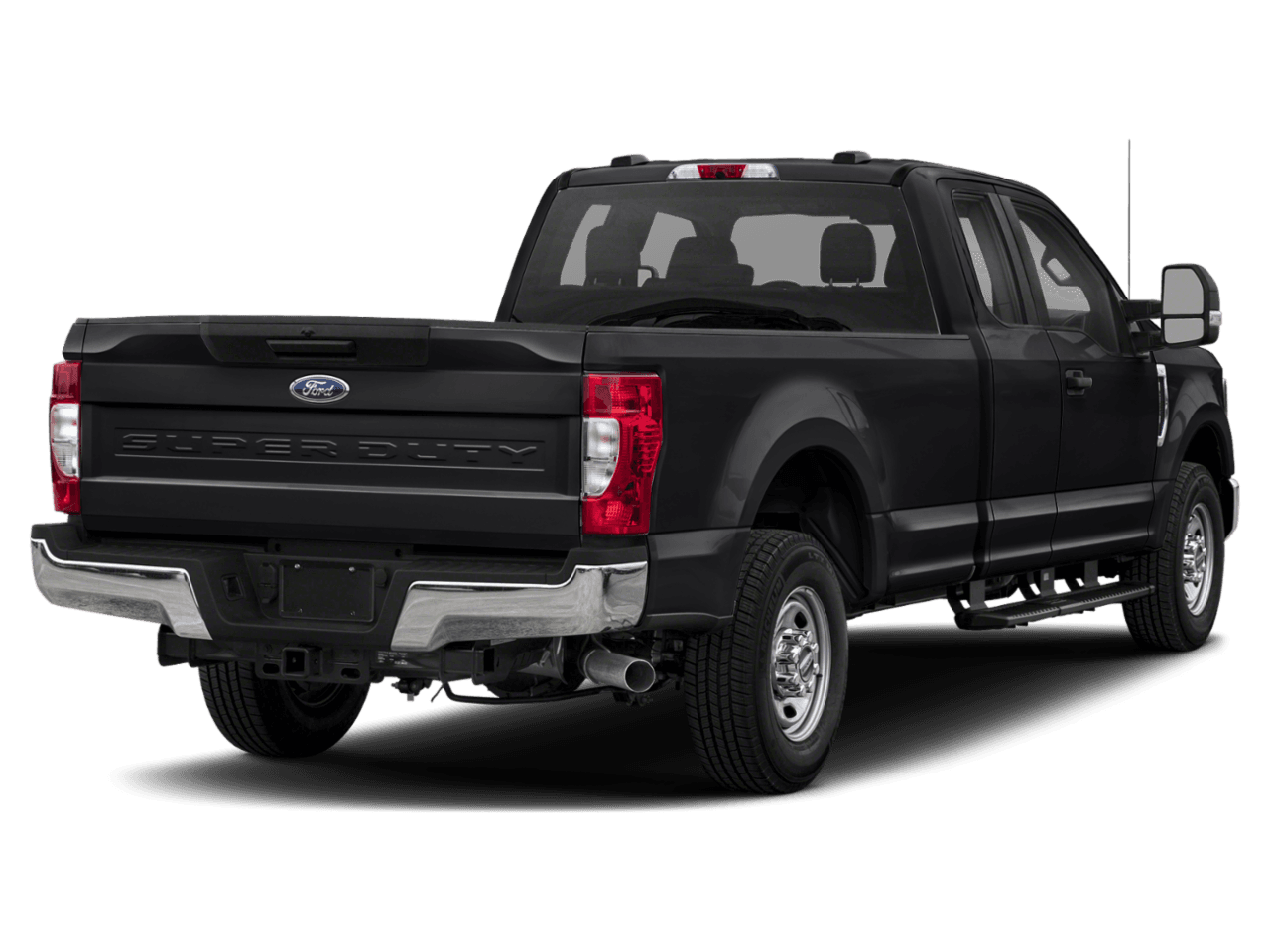 2021 Ford Super Duty F-350 DRW XL 2WD SuperCab 8' Box - Rear 3/4, facing to the right