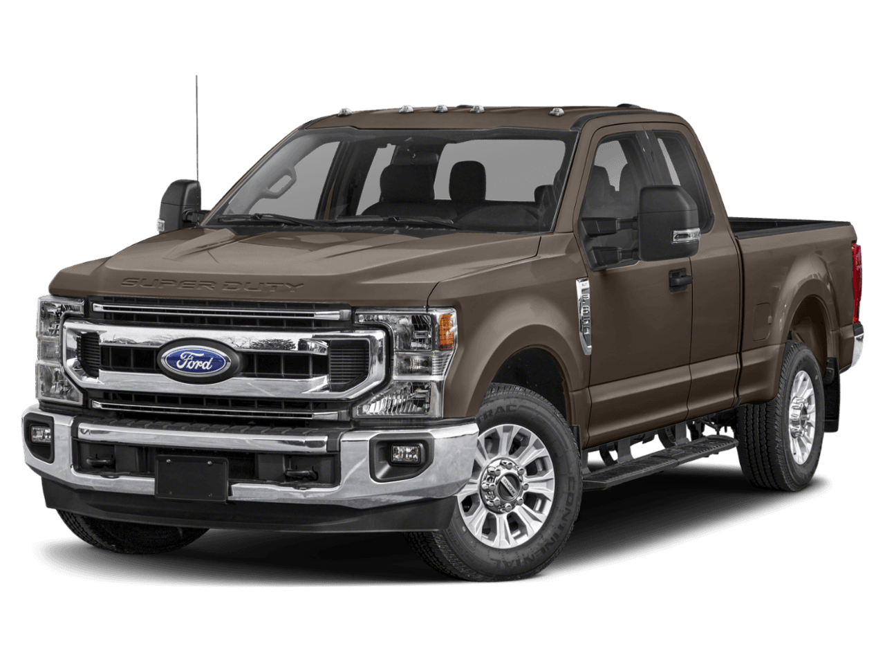 2021 Ford Super Duty F-350 DRW XLT 2WD SuperCab 8' Box - Front 3/4, facing to the left