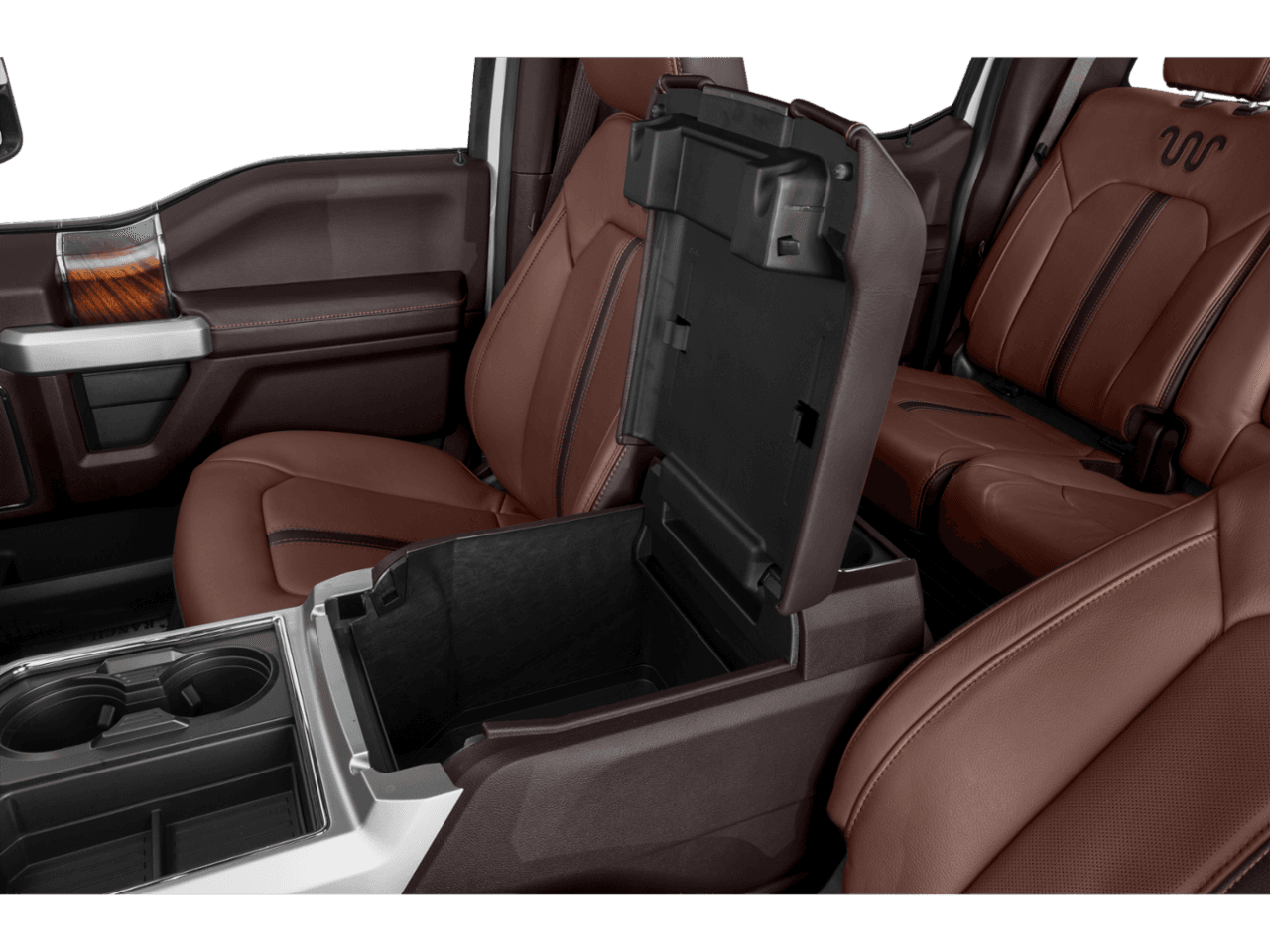 2021 Ford Super Duty F-350 DRW King Ranch 2WD Crew Cab 8' Box - Interior Center Storage Console