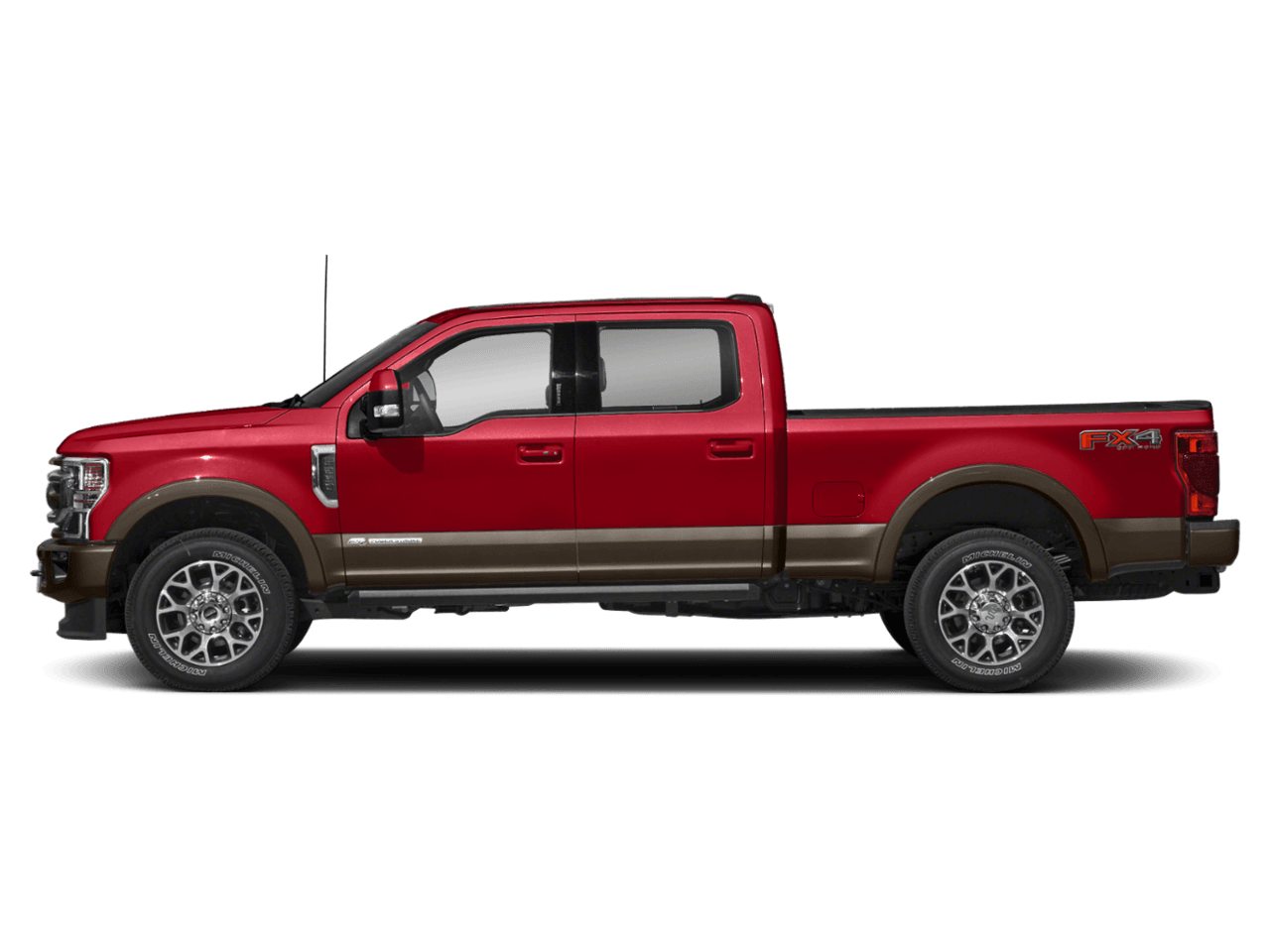 2021 Ford Super Duty F-350 DRW King Ranch 2WD Crew Cab 8' Box - Profile, facing to the left