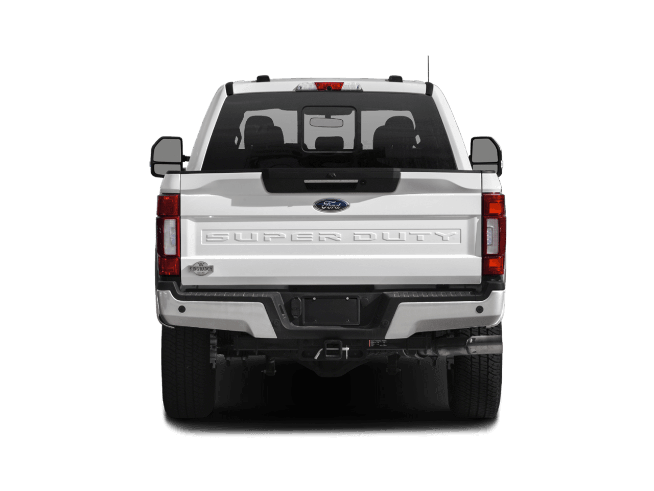 2021 Ford Super Duty F-350 DRW King Ranch 2WD Crew Cab 8' Box - Rear (full)