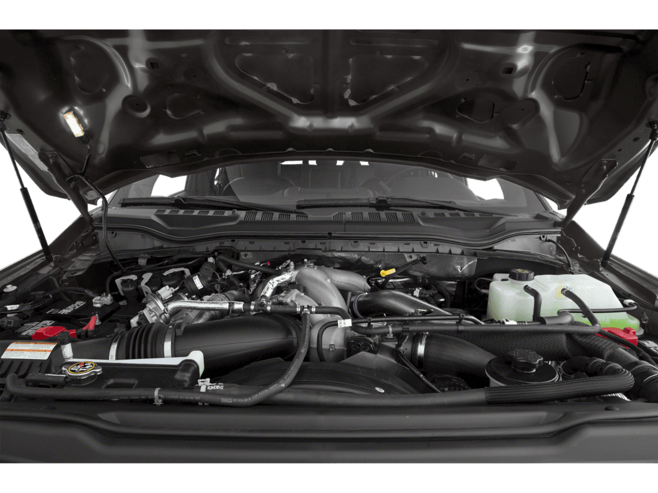 2021 Ford Super Duty F-350 DRW Platinum 2WD Crew Cab 8' Box - Interior Engine Shot Feature