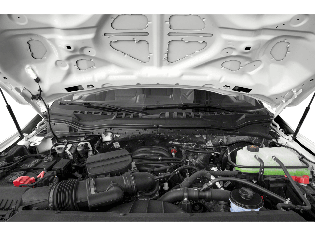 2021 Ford Super Duty F-350 SRW XLT - Interior Engine Shot Feature