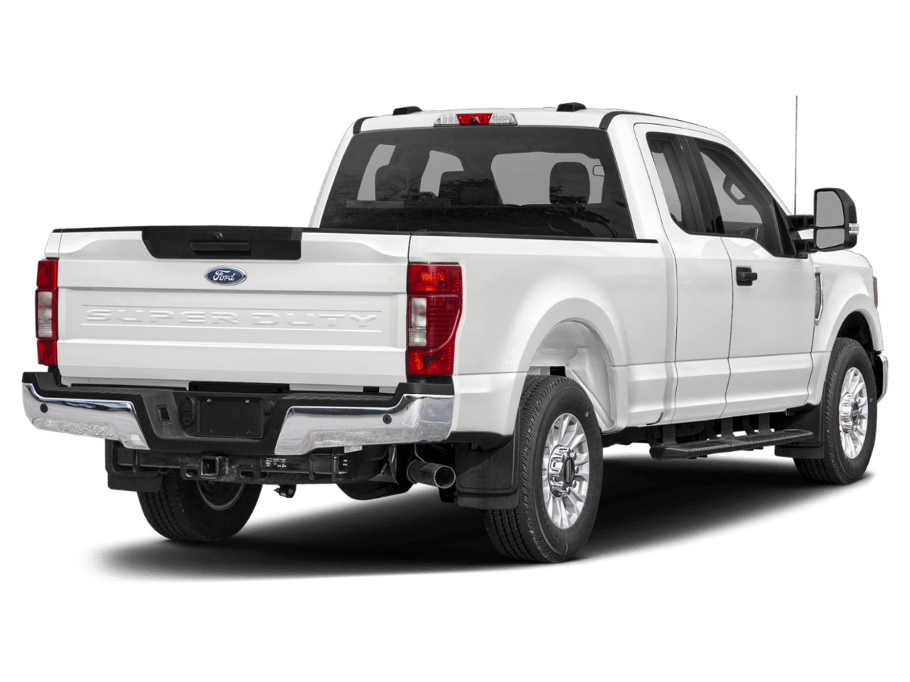 2021 Ford Super Duty F-350 SRW XLT - Rear 3/4, facing to the right
