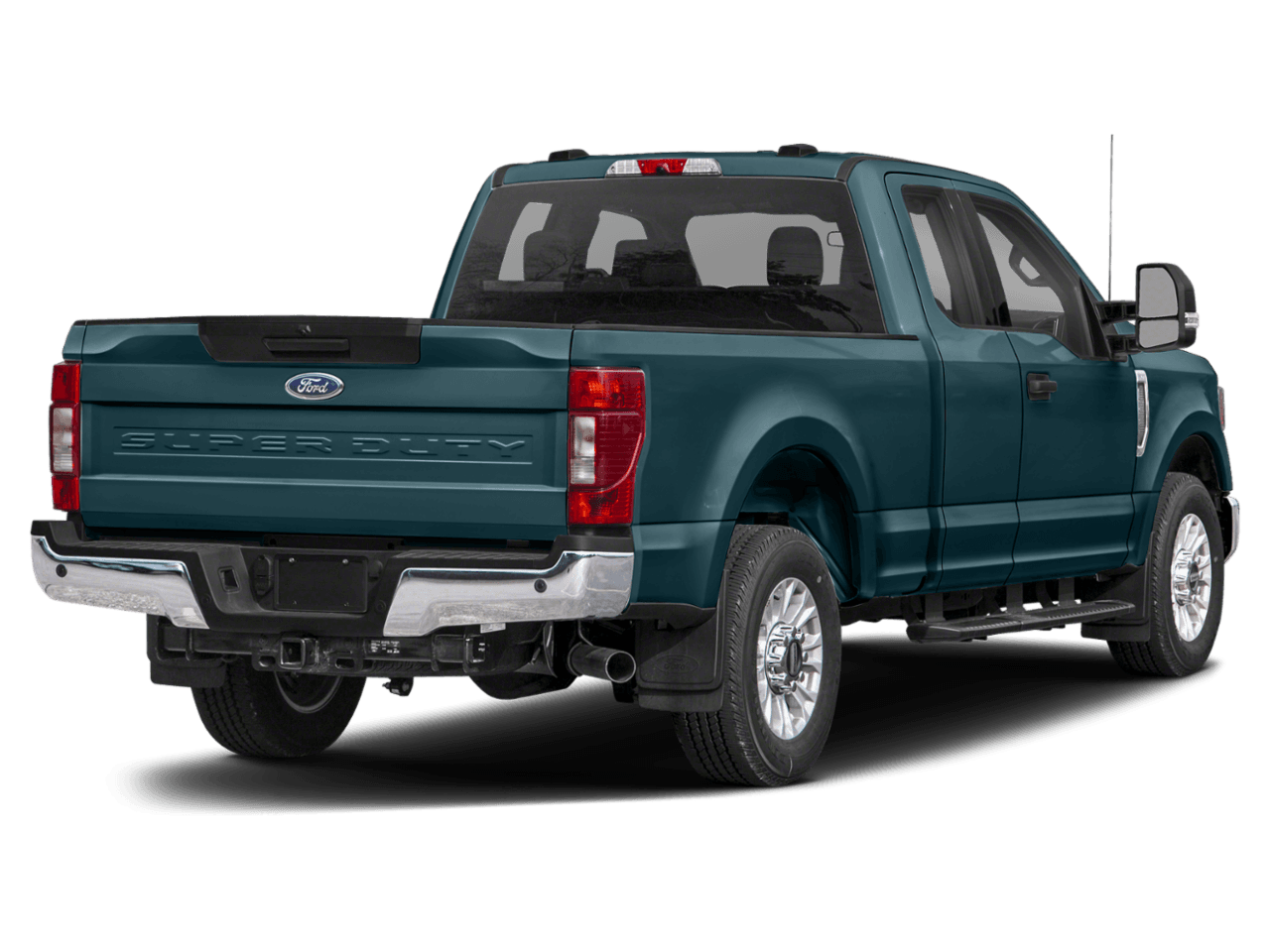 2021 Ford Super Duty F-350 SRW XLT - Rear 3/4, facing to the right