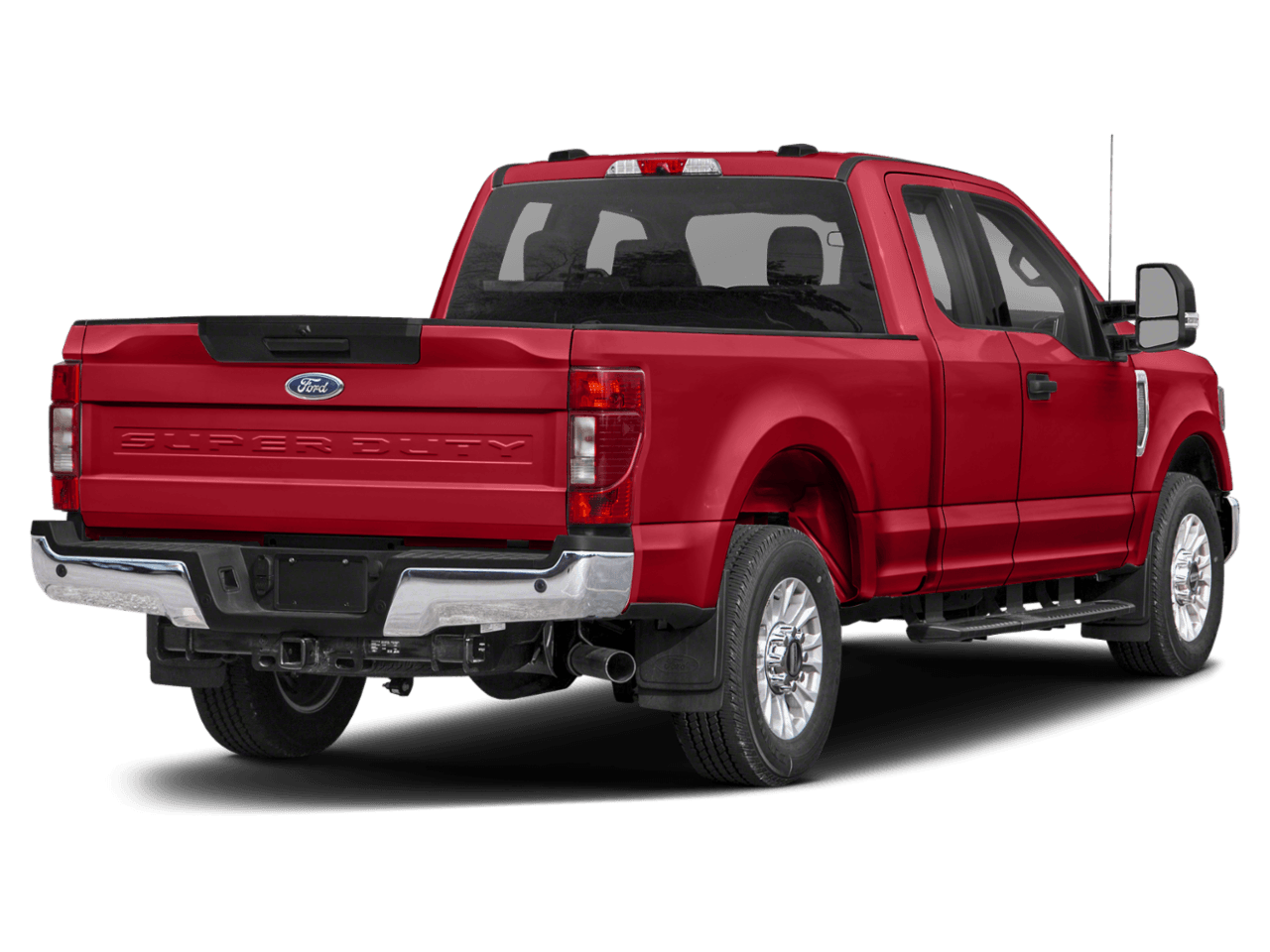 2021 Ford Super Duty F-350 SRW XLT - Rear 3/4, facing to the right