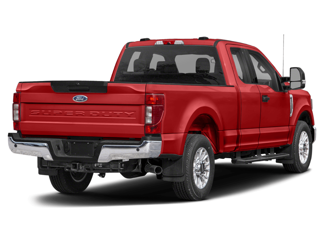 2021 Ford Super Duty F-350 SRW XLT - Rear 3/4, facing to the right