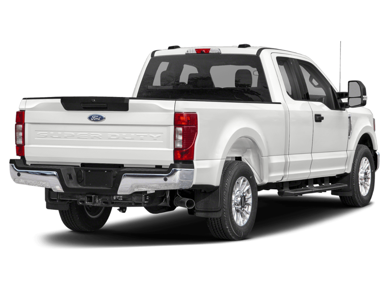 2021 Ford Super Duty F-350 SRW XLT - Rear 3/4, facing to the right
