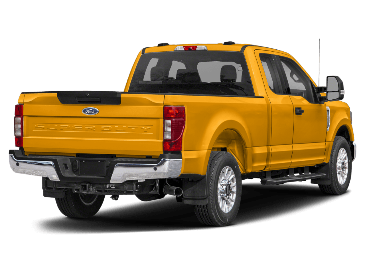2021 Ford Super Duty F-350 SRW XLT - Rear 3/4, facing to the right