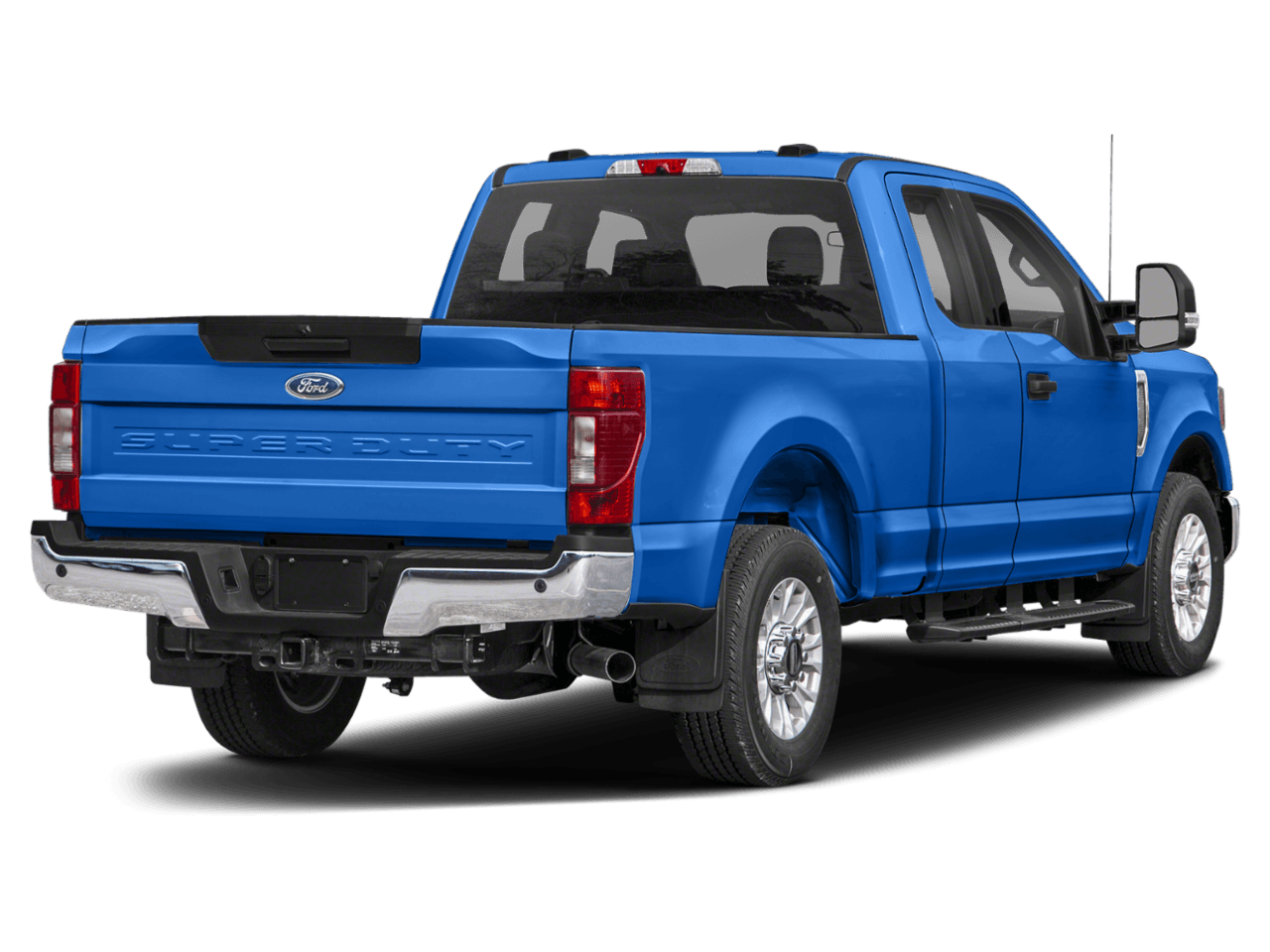 2021 Ford Super Duty F-350 SRW XLT - Rear 3/4, facing to the right