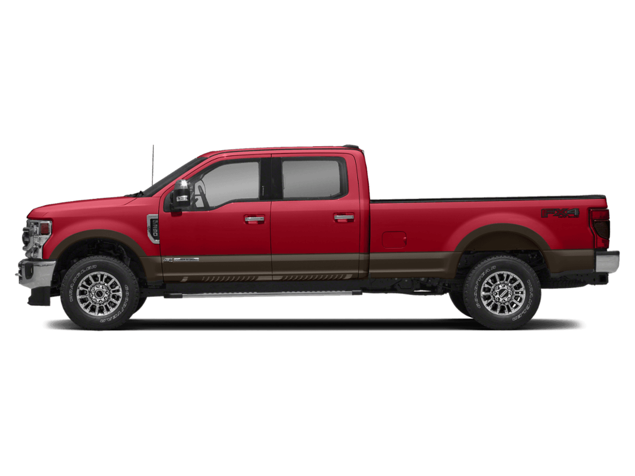 2021 Ford Super Duty F-350 SRW LARIAT - Profile, facing to the left