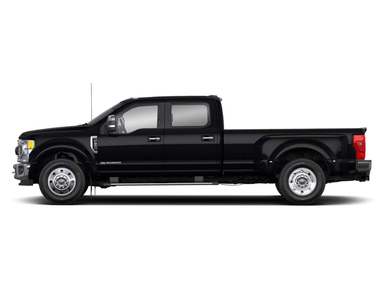 2021 Ford Super Duty F-450 DRW LARIAT 4WD Crew Cab 8' Box - Profile, facing to the left