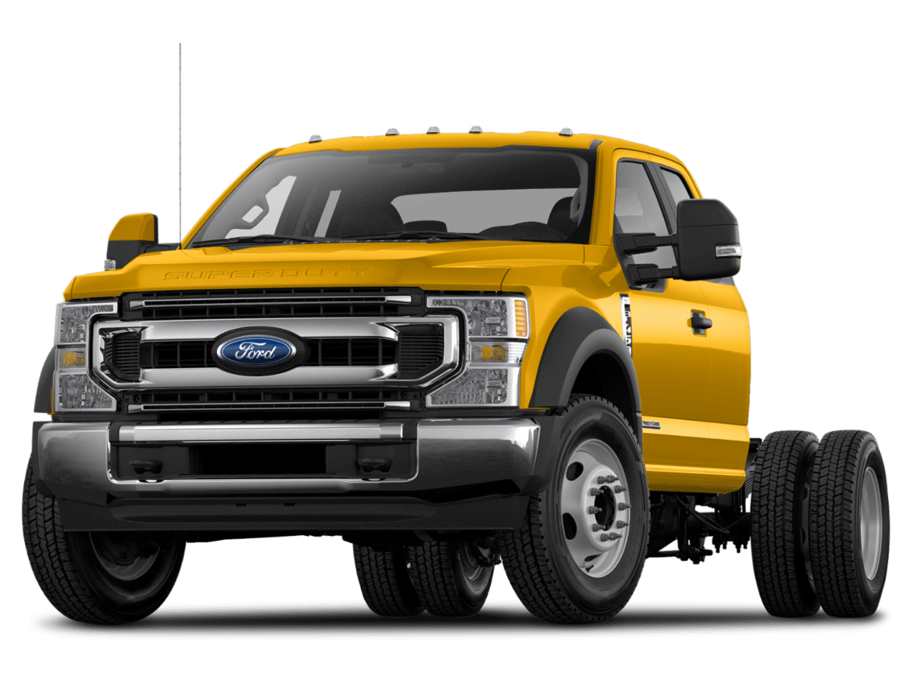 2021 Ford Super Duty F-450 DRW XL 2WD SuperCab 192" WB 84" CA - Front 3/4, facing to the left